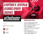 Klaipėdos rajono seniūnijų sporto žaidynės Vėžaičiuose (nuostatai, paraiškos forma)